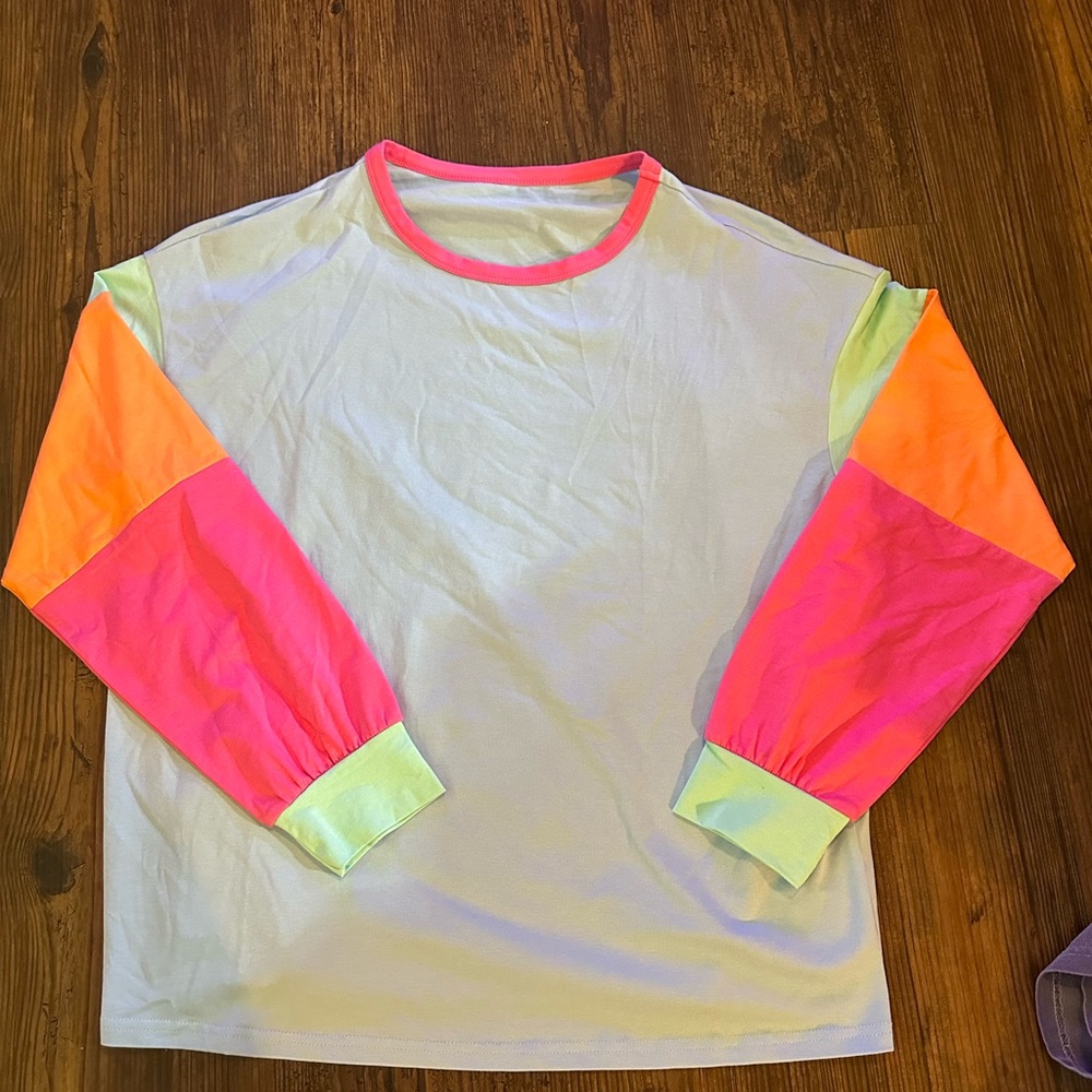 Multi colored blouse